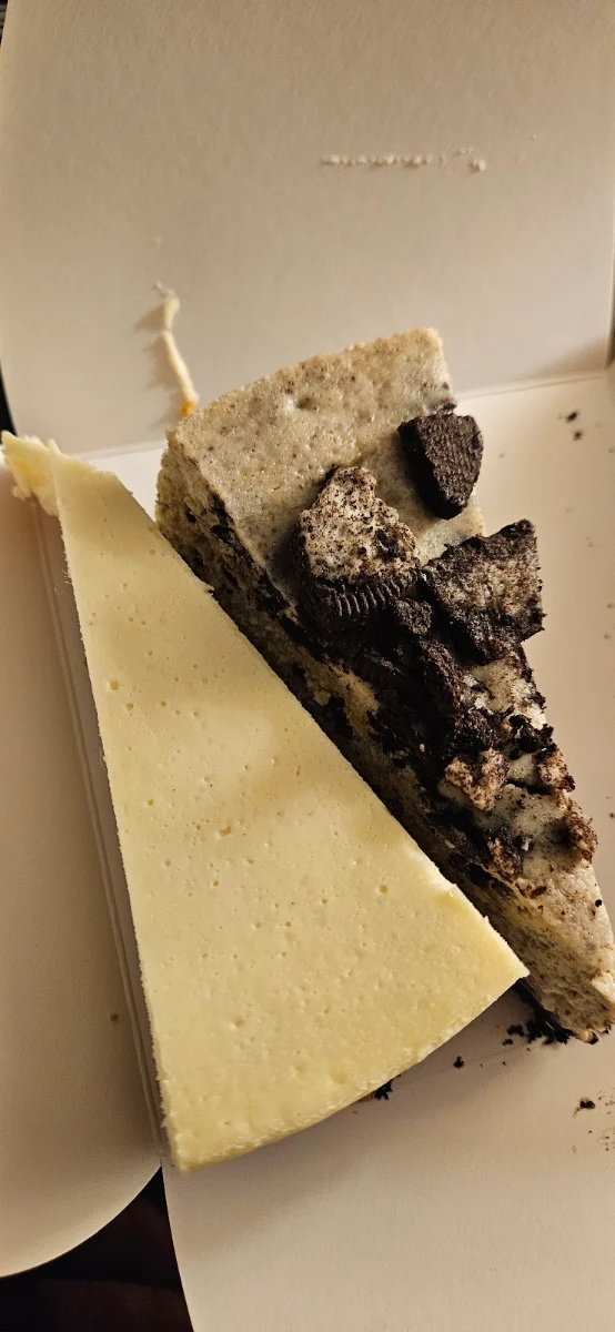 Cheesecake New York and Oreo Cookie