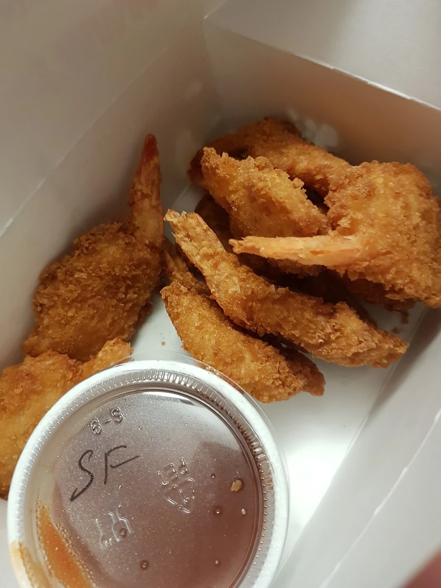 Deep Fried Shrimp Sauce Was Included