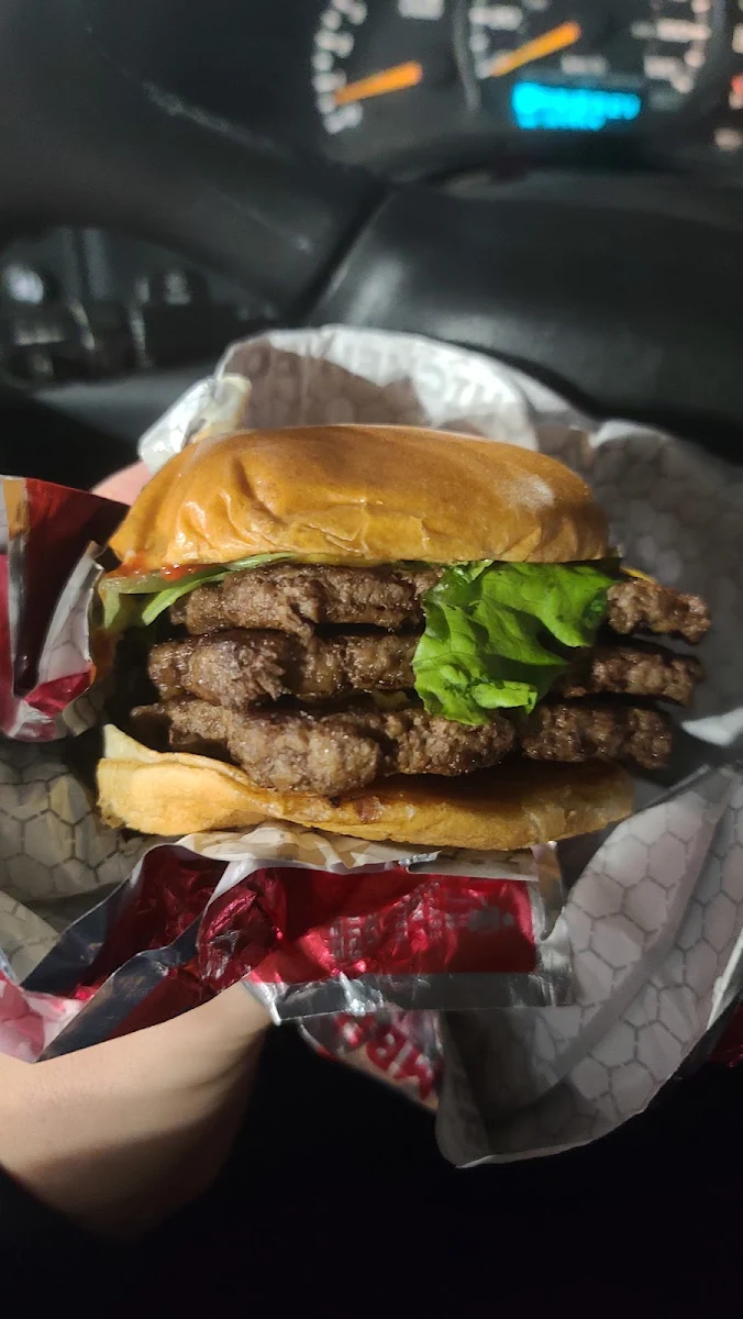 Triple Cheeseburger