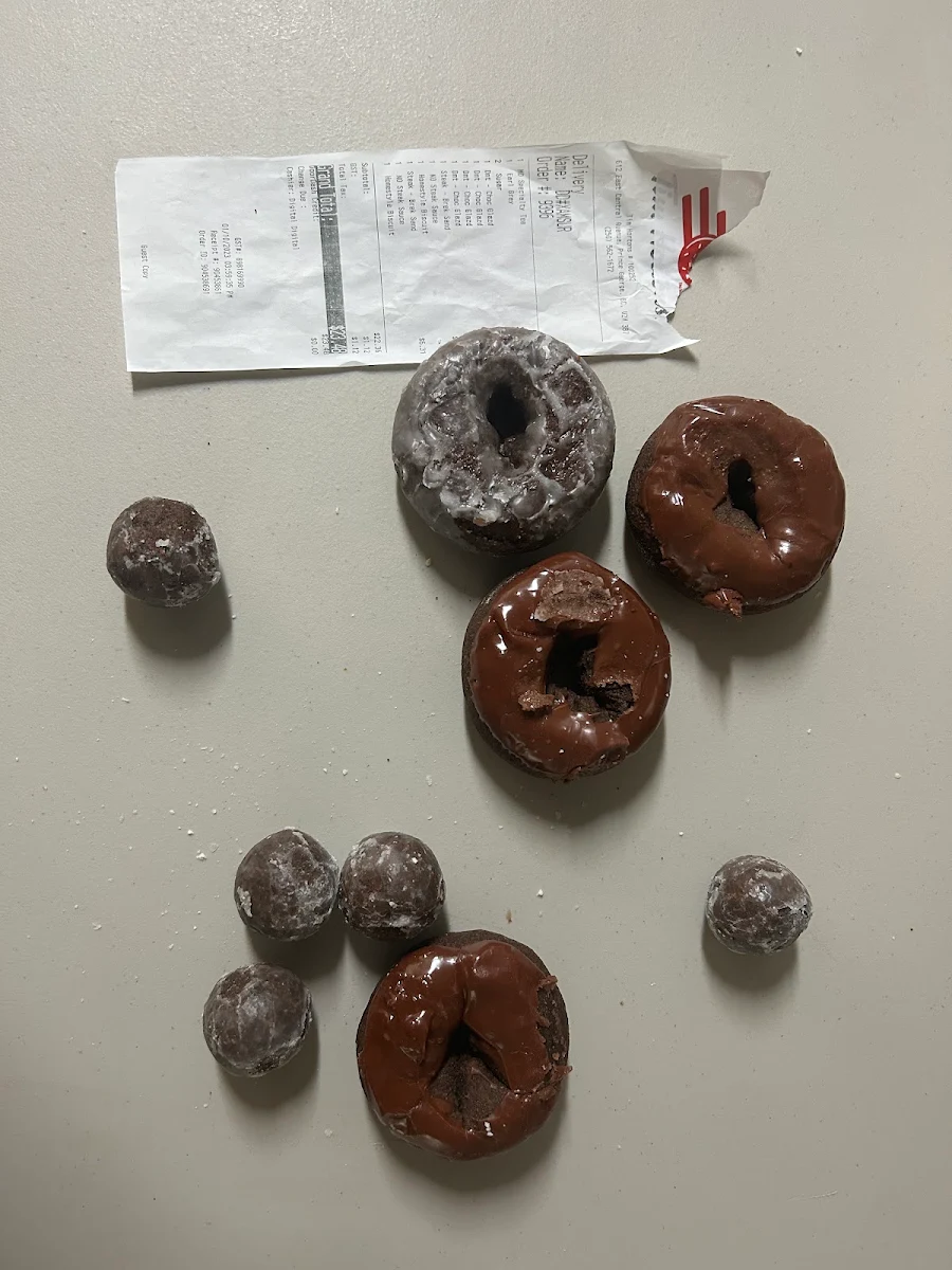 Chocolate Glazed Timbit