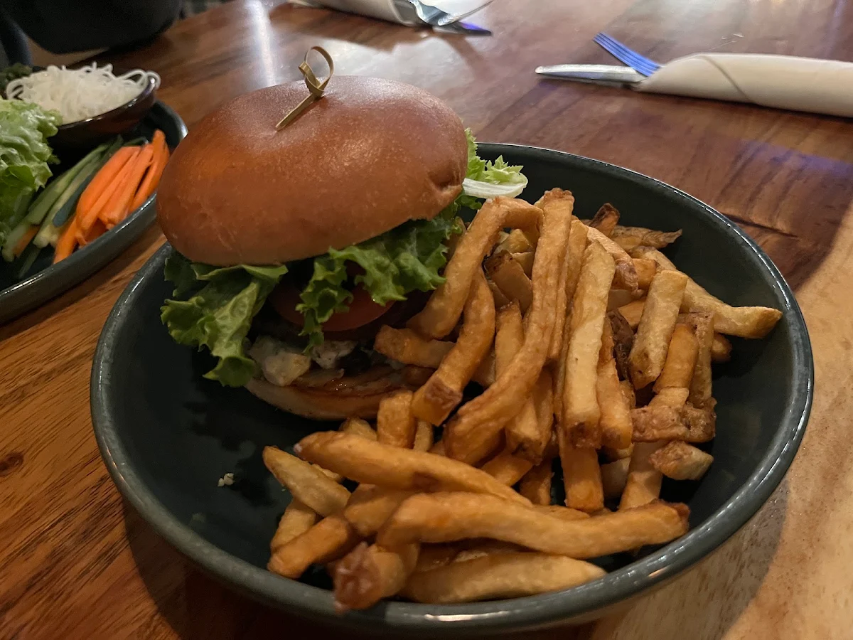 Exotic Mushroom Burger