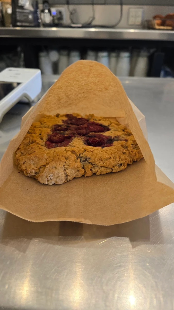 Raspberry Oatmeal Cookie