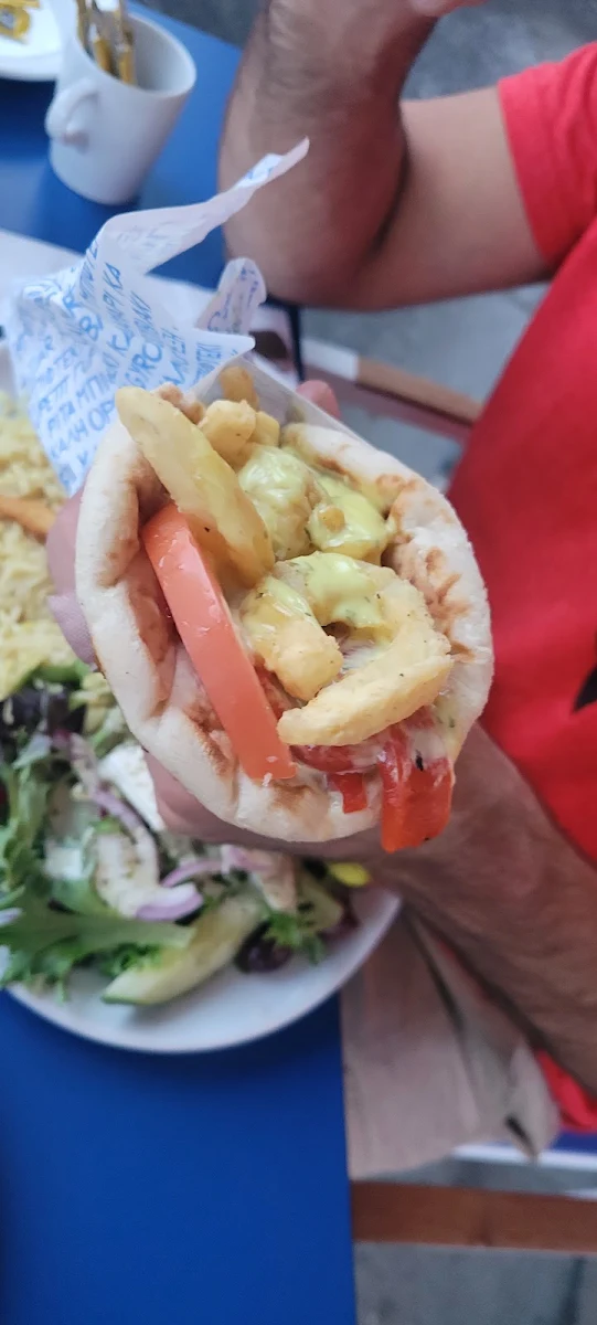 Pita Aux Calmars Frits