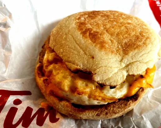 New Egg Breakfast Sandwich
