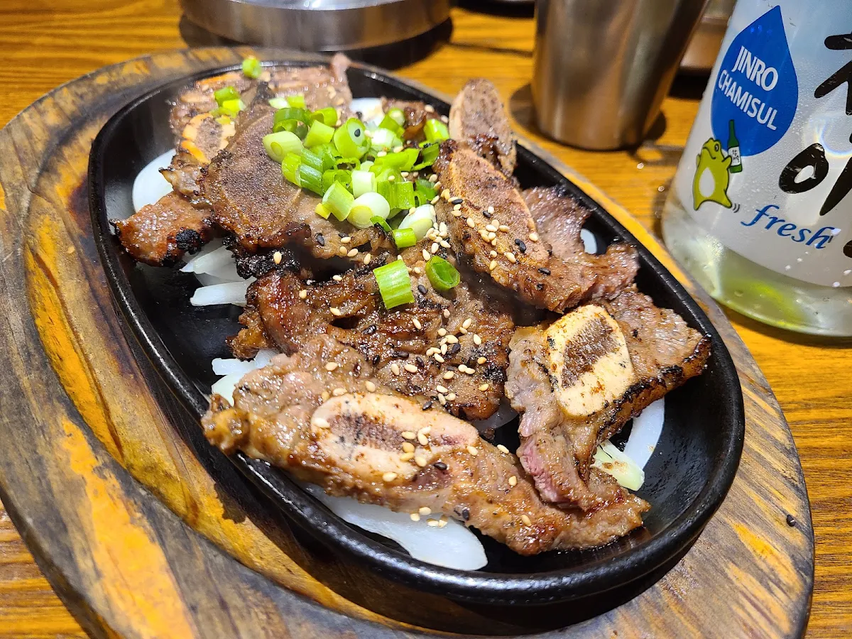 Galbi Beef Short-Rib Hot Plate