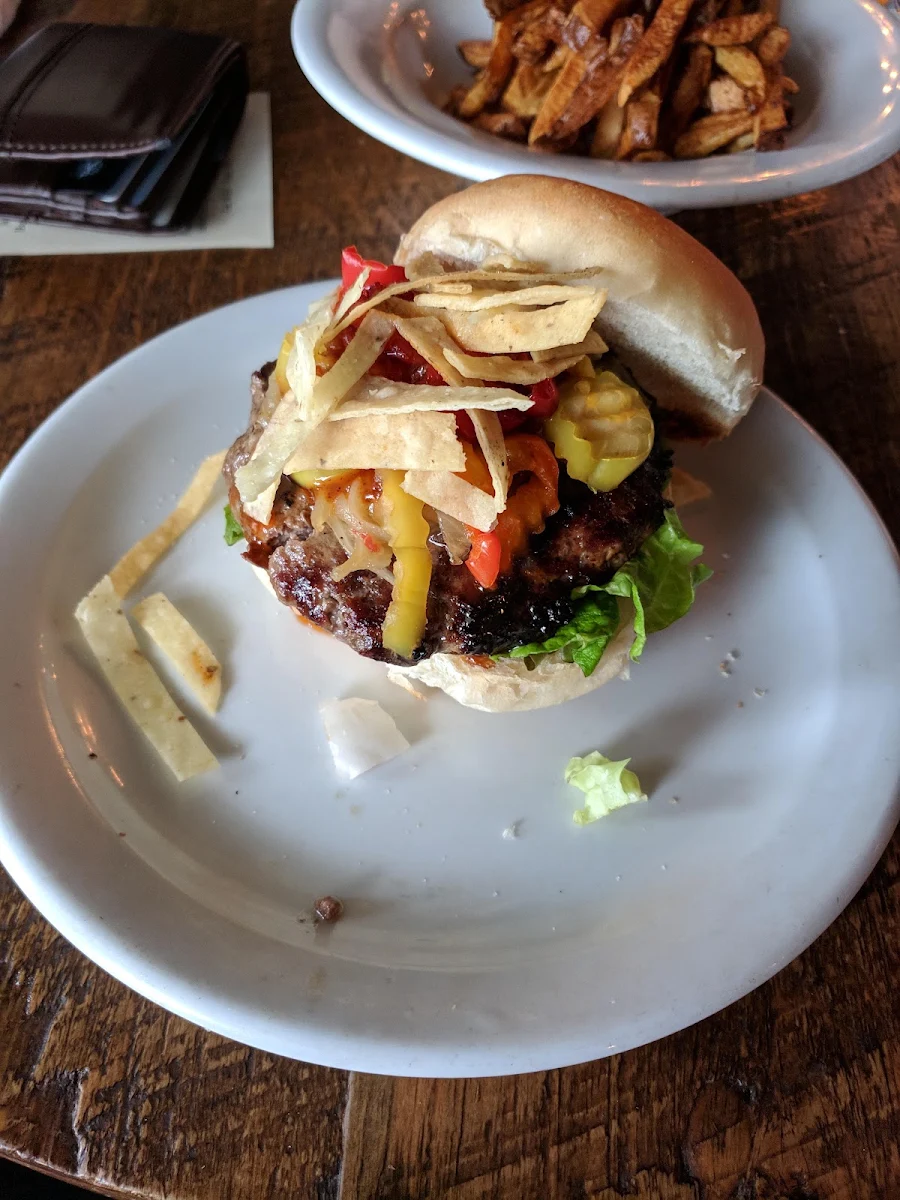 Thai Peanut Butter Burger