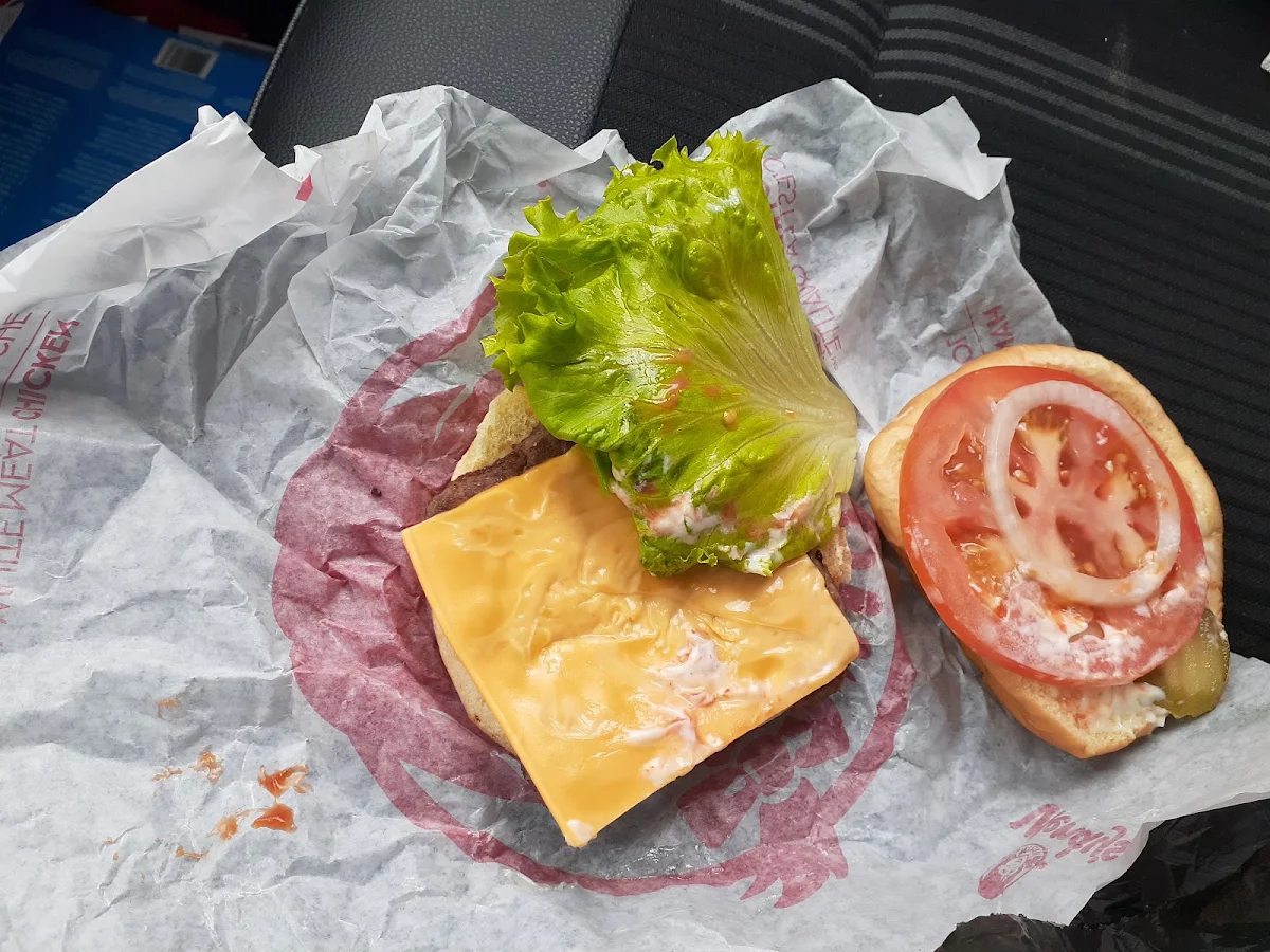 Junior Cheeseburger Deluxe Burger
