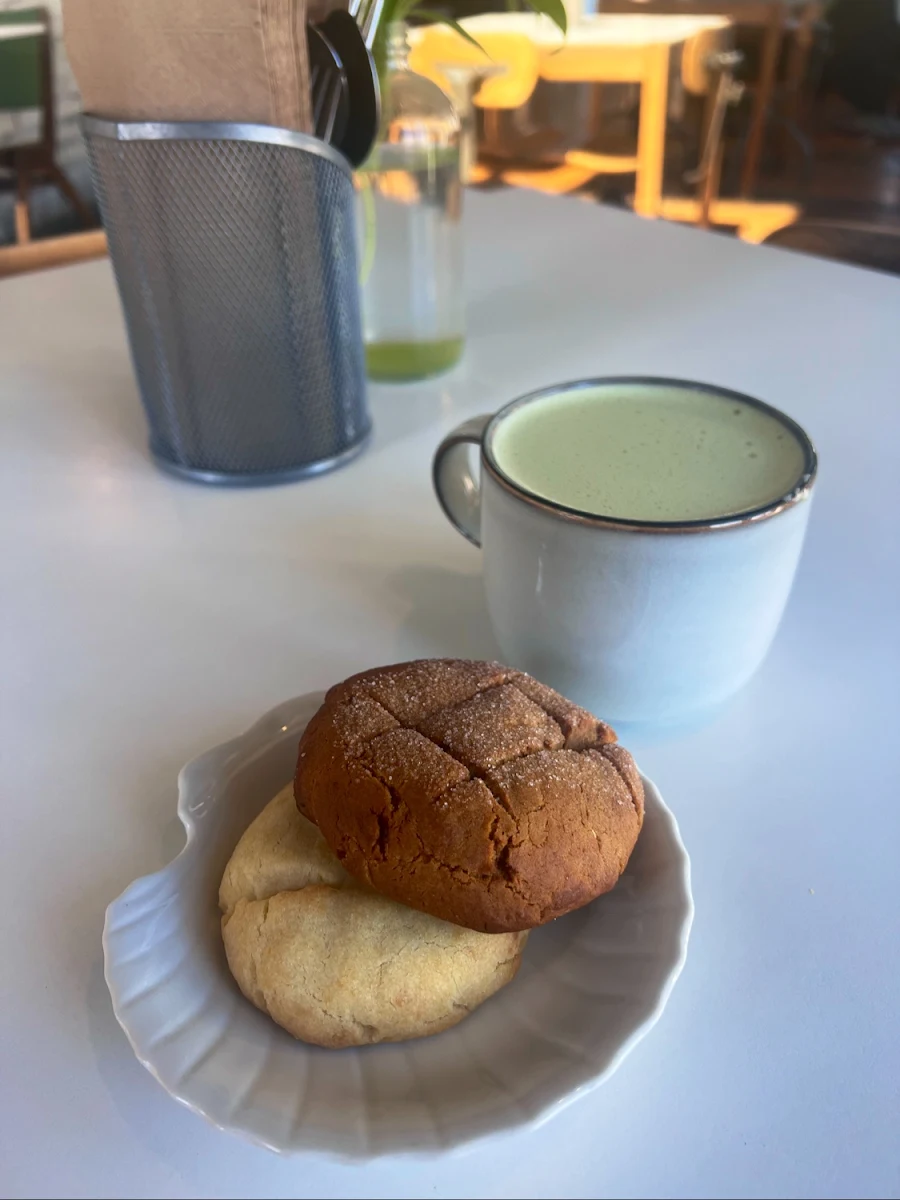 Matcha Latte & Ginger Lemon Cookies