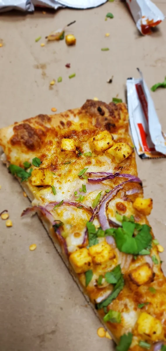 Hair in Pizza Slice