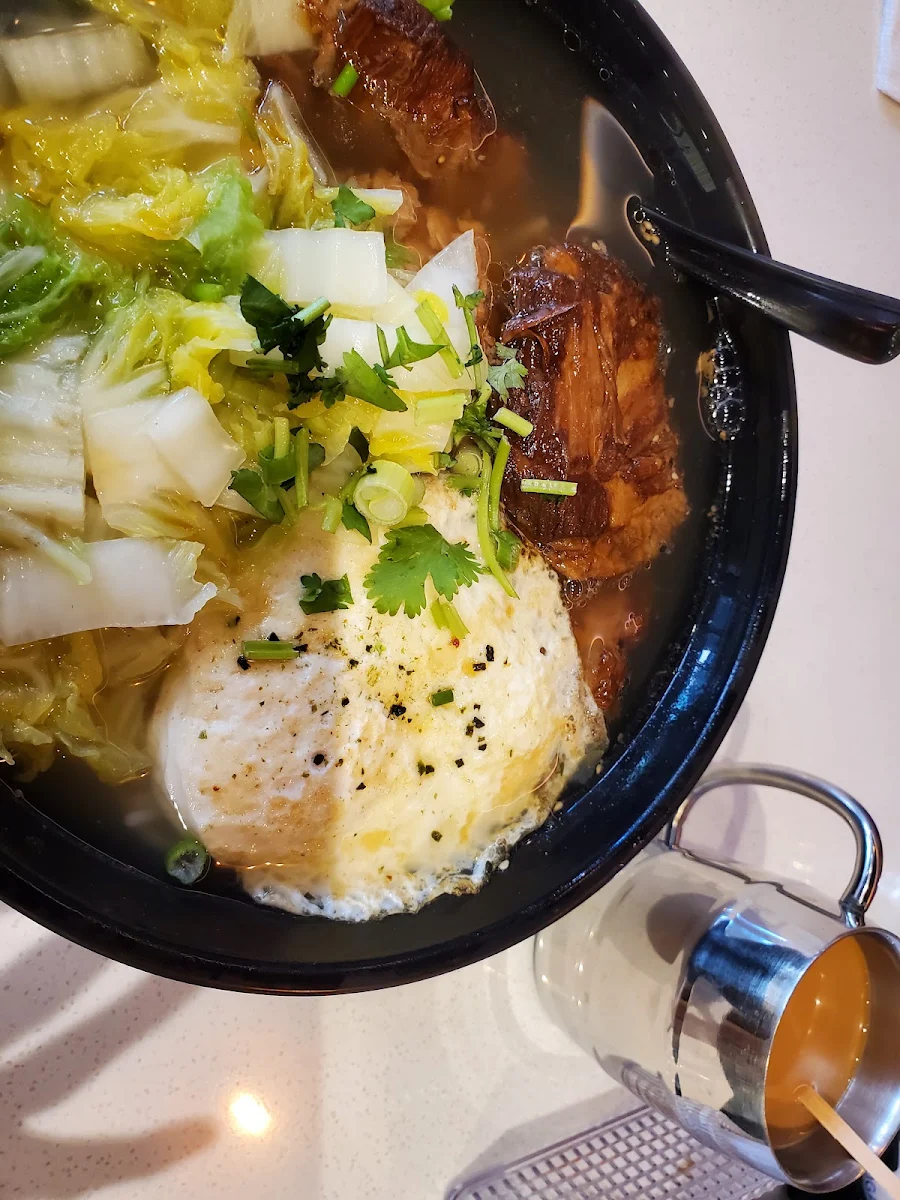 Original Fish Soup with Cabbage Mushroom Bean Curd Stick 三寶魚湯