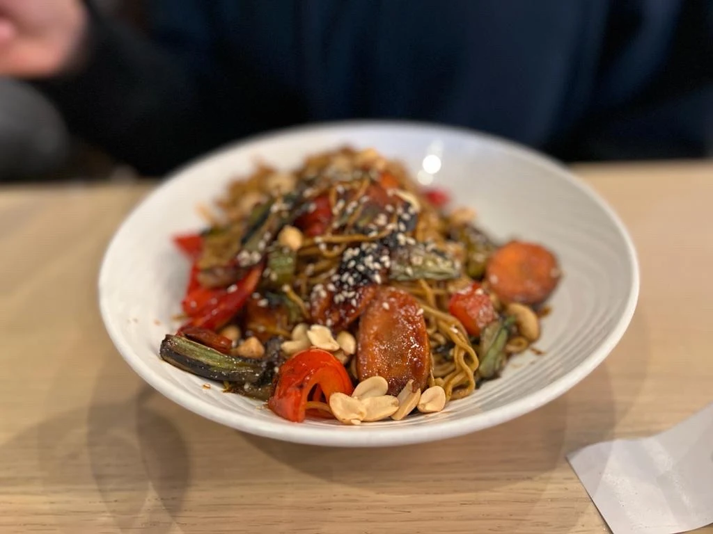 Kung Pao Chicken Noodle
