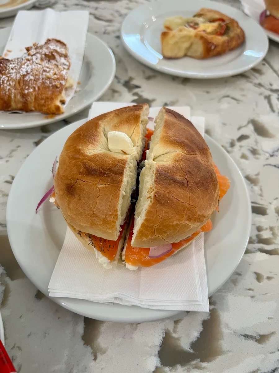 Salmon Bagel Cream Cheese