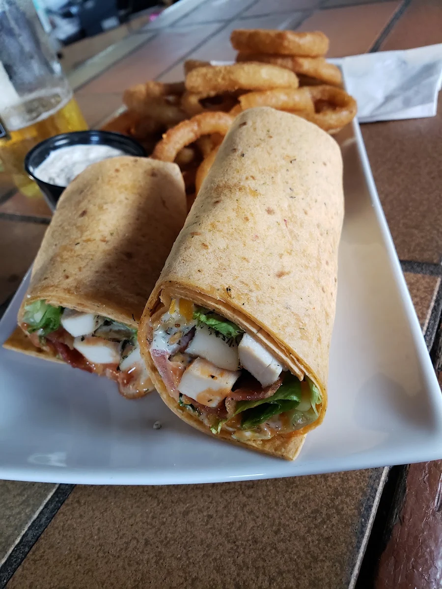 BBQ Chicken Club Wrap