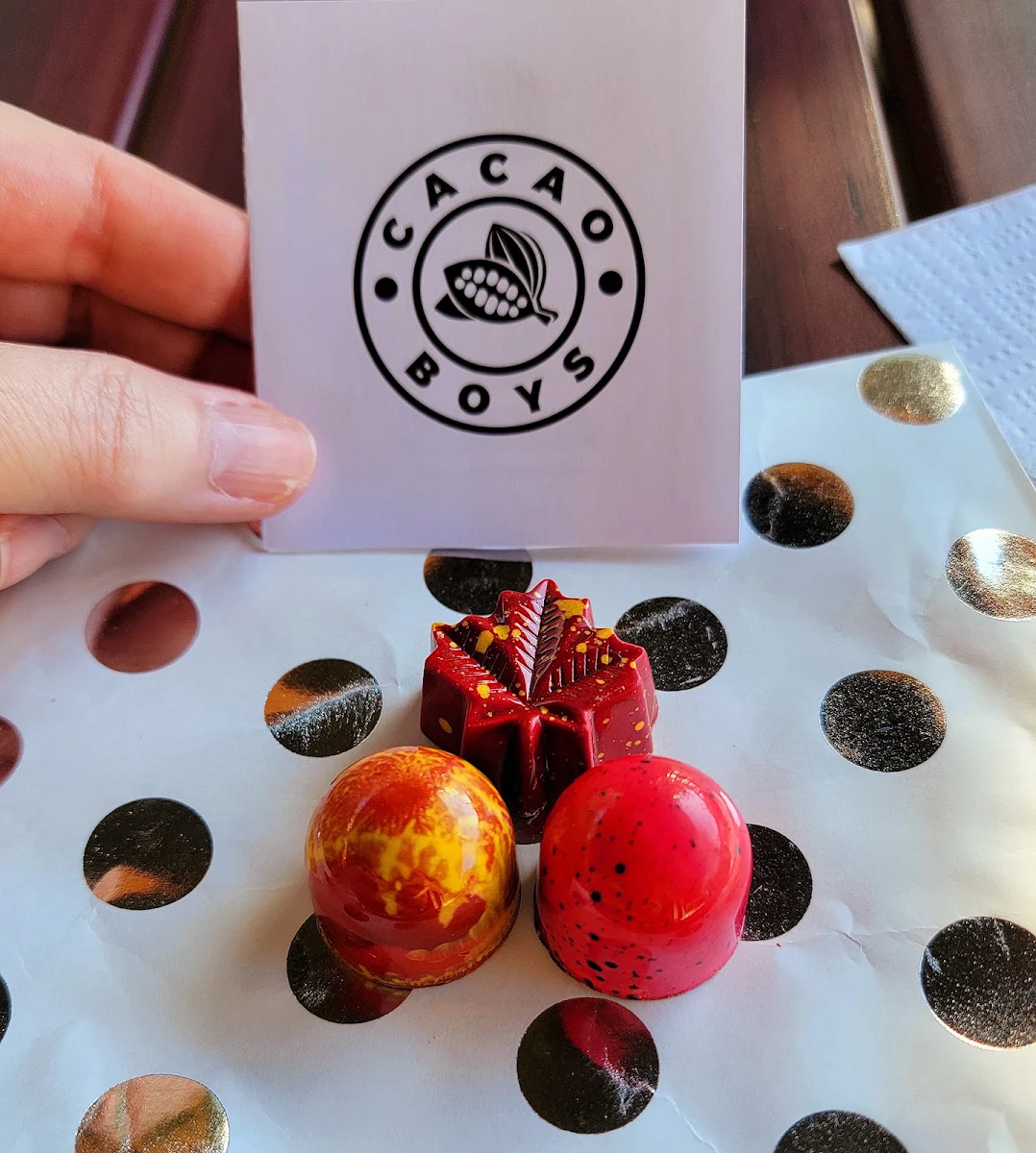 Maple Salted Caramel and Raspberry Truffles