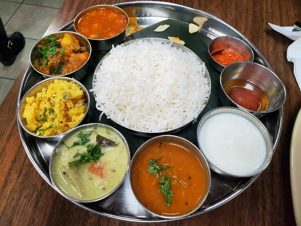 Deluxe South Indian Thali