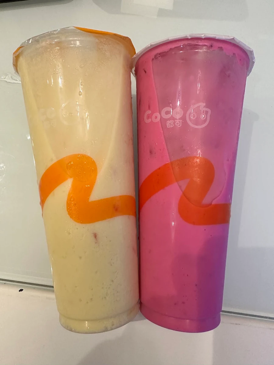 Dragon Fruit Coconut Drink