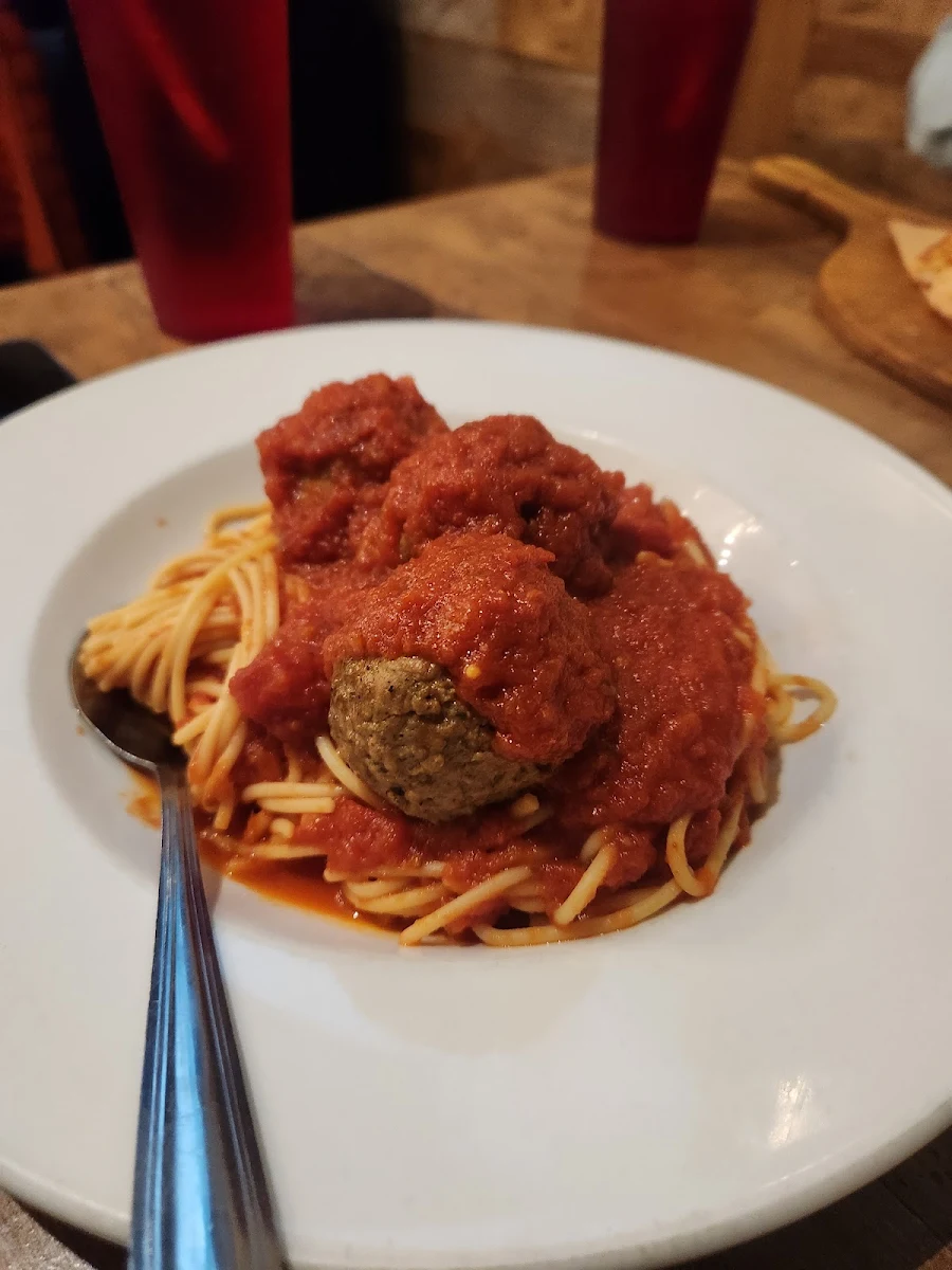 Spaghetti with Meatballs or Italian Sausage