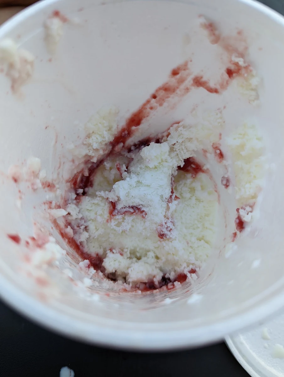 Strawberry Cheesecake Bingsu