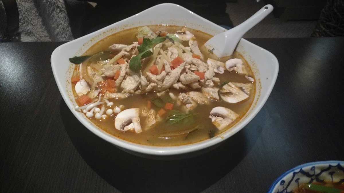 Tom Yum Chicken Soup