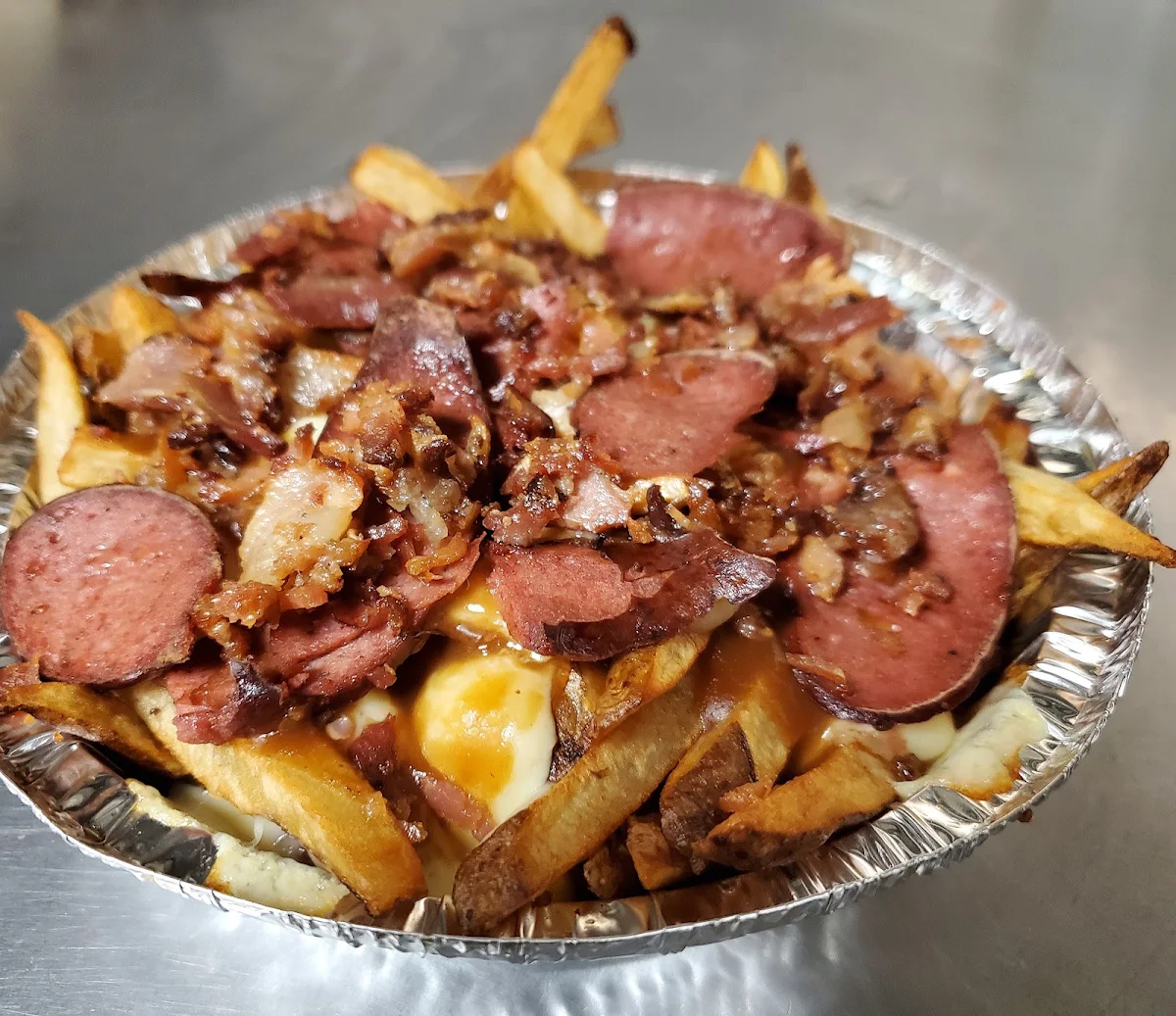 Brothers Pepperoni & Bacon Poutine