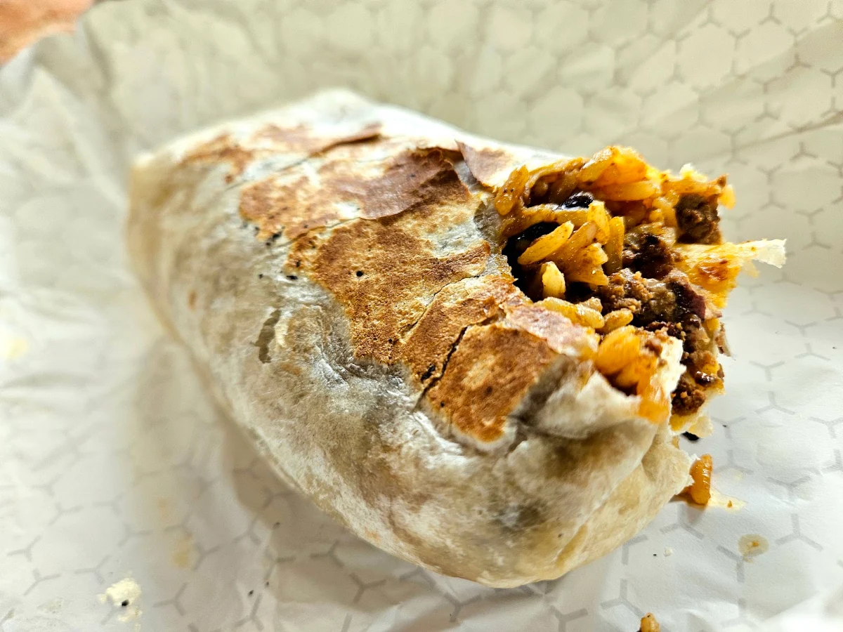 Ground Beef Burrito