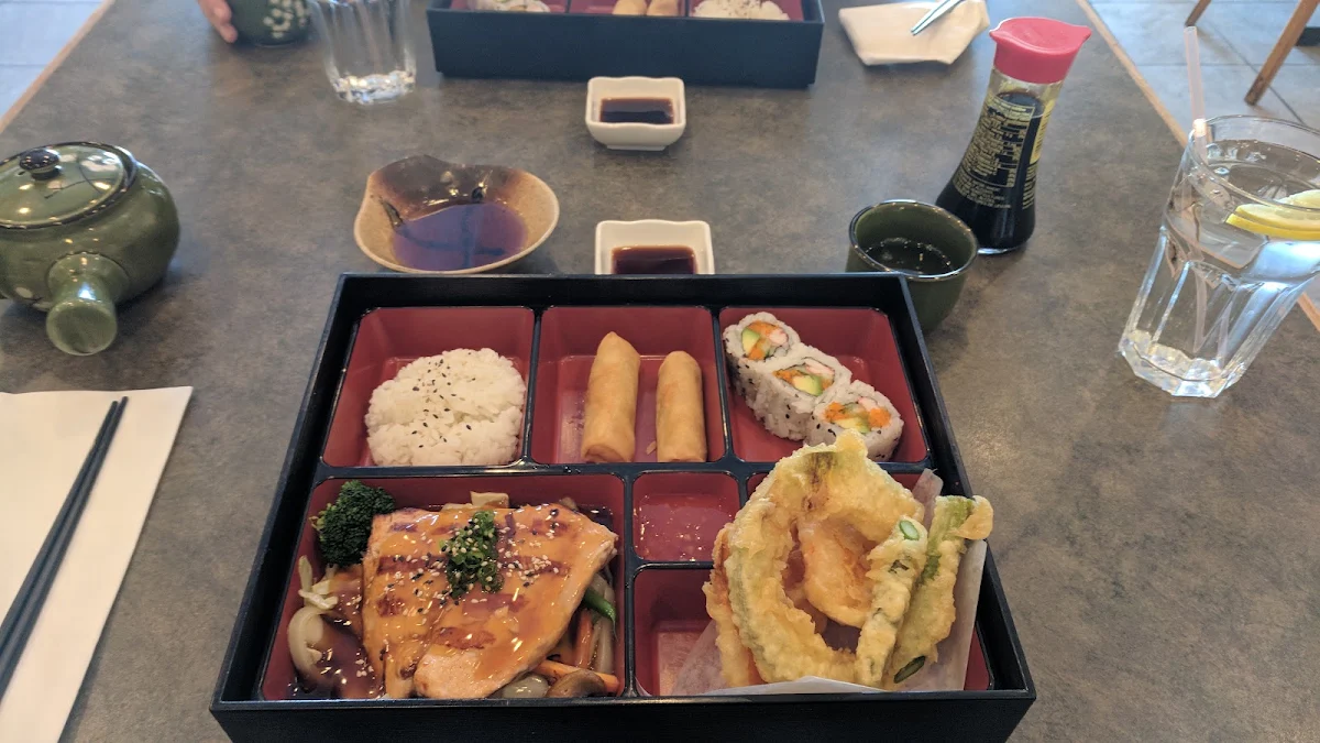 Salmon Teriyaki Bento Box