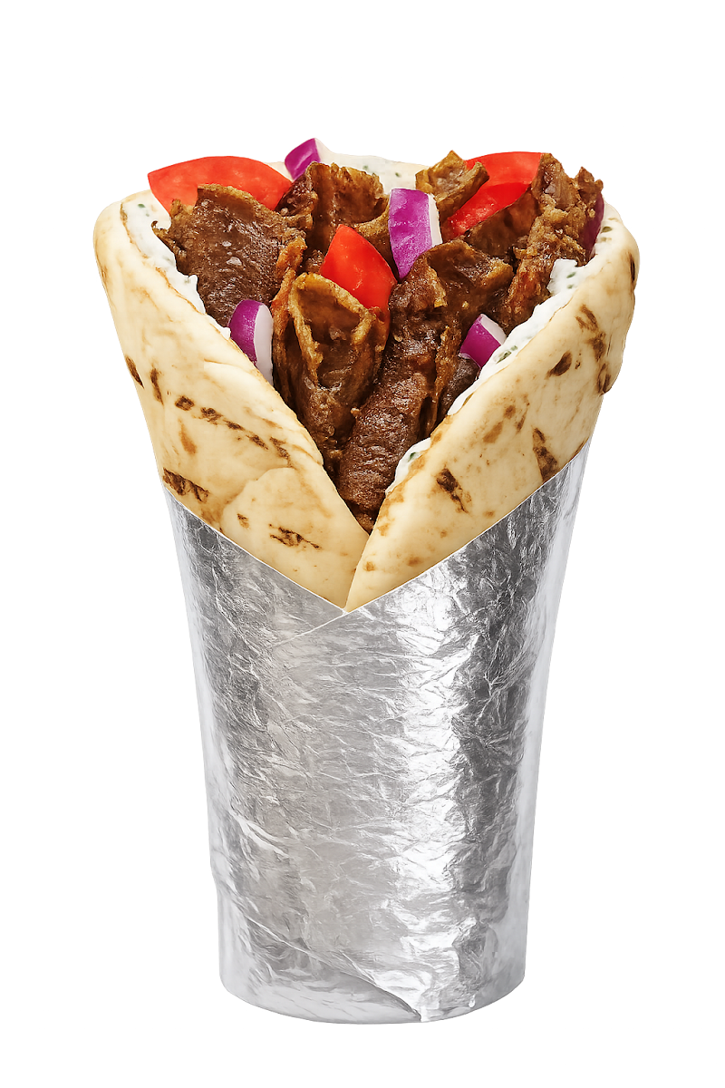 Beef & Lamb Gyro Pita Wraps