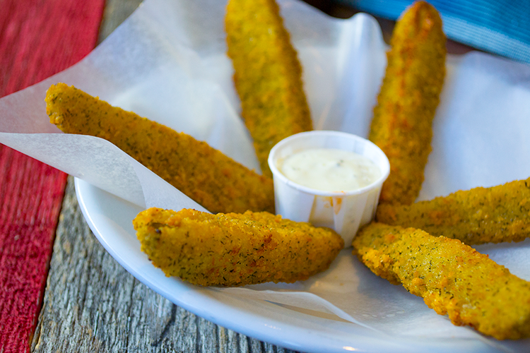 Cornichons En Pointes Panés - Breaded Pickle Spears