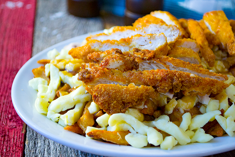 Poutine de Filet Croustillant - Crispy Chicken Fillet Poutine