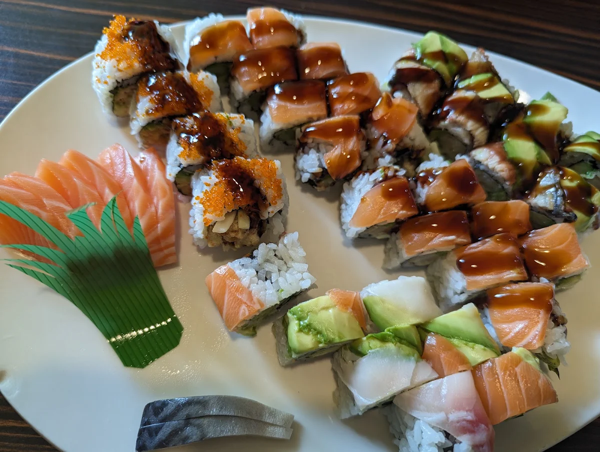 Rainbow Dragon Roll