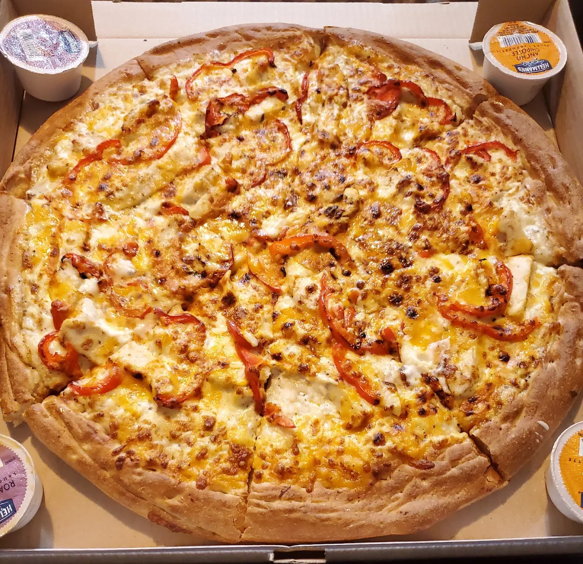 Butter Chicken Pizza