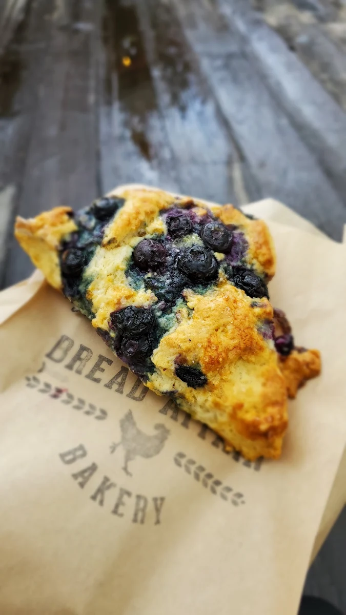 Blueberry Lemon Ginger Scone