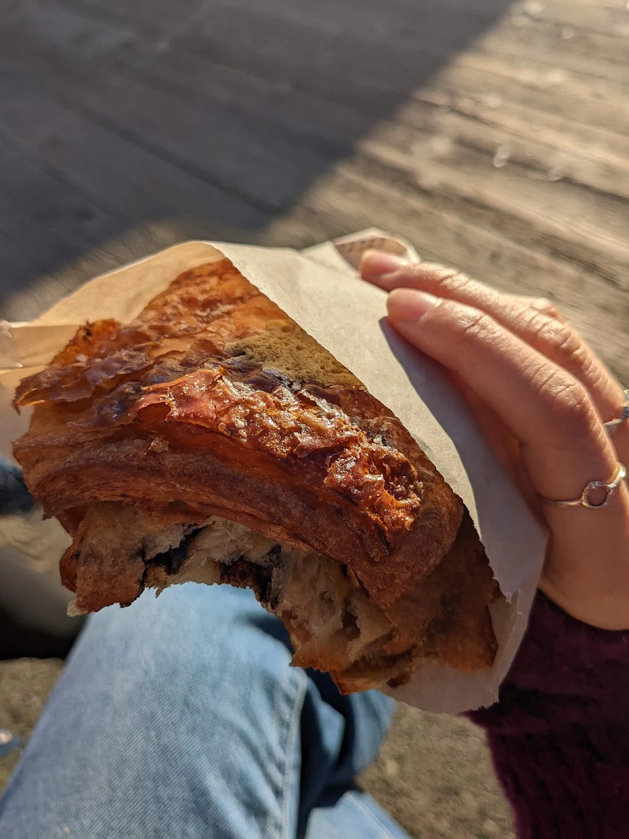 Chocolate Pistachio Croissant