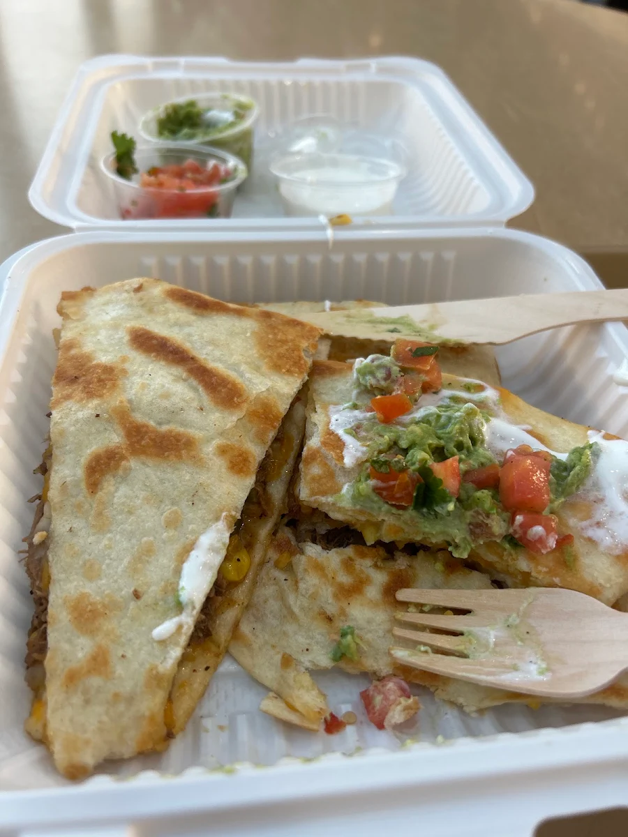 Quesadillas Au Boeuf Effiloché