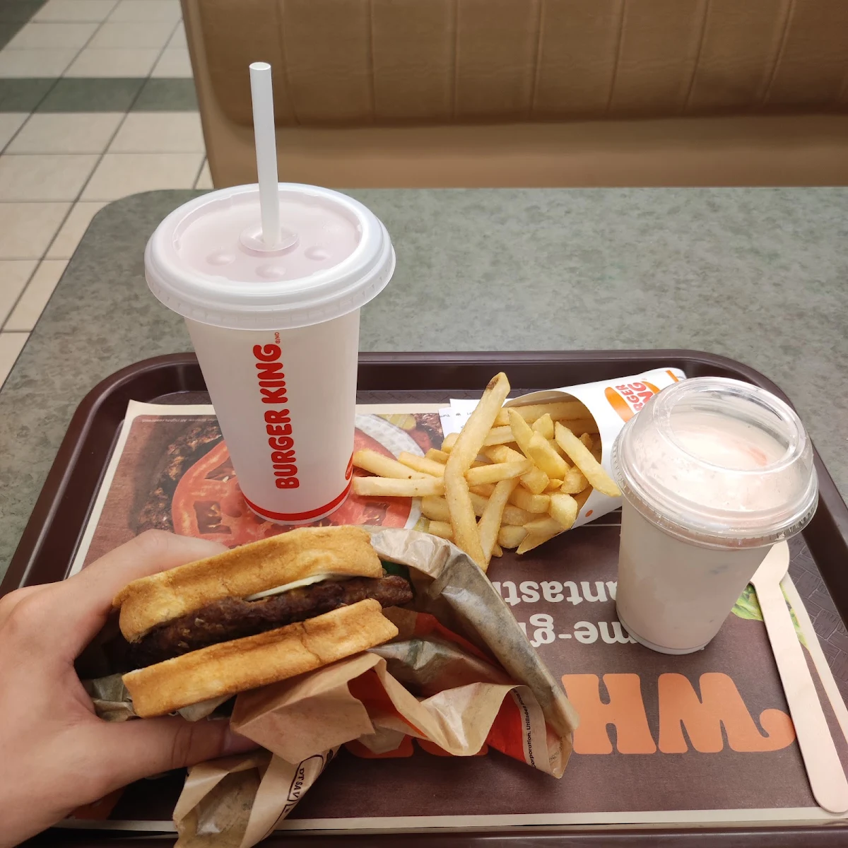 Mushroom & Swiss Whopper Melt