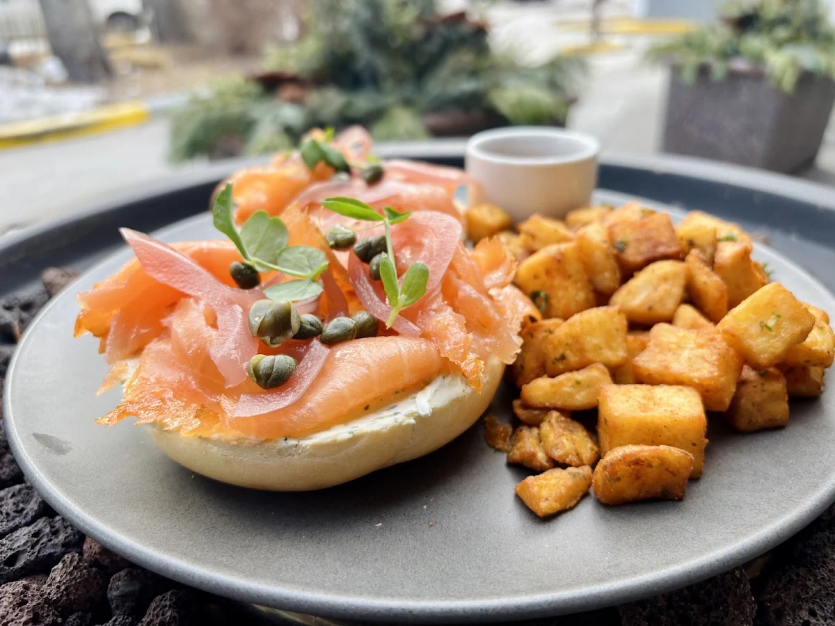 Smoked Salmon Bagel