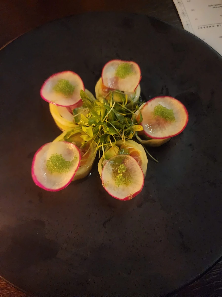 Hamachi Crudo