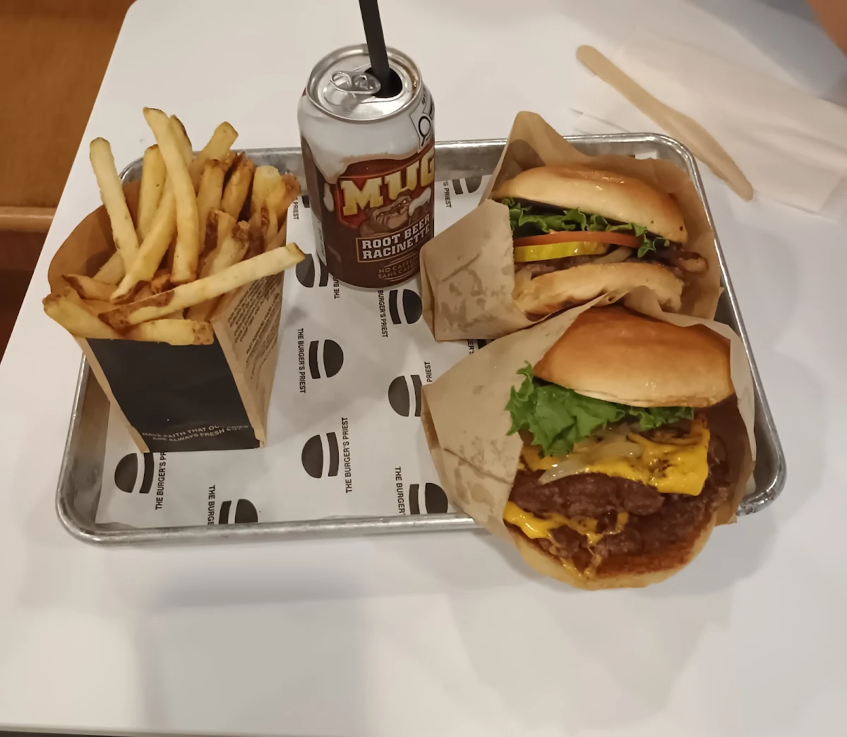 Highlights, The Burger's Priest