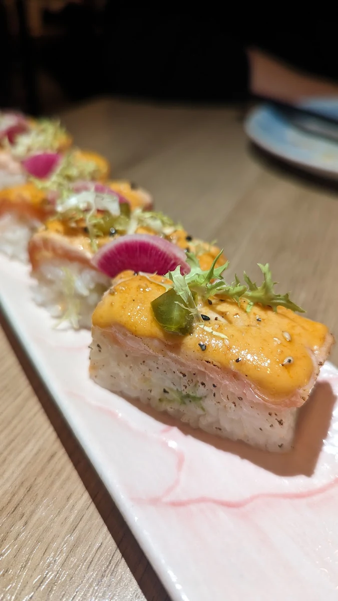 Salmon Pressed Sushi