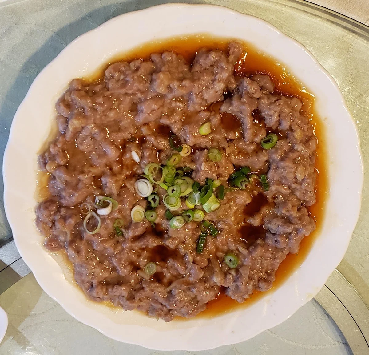 Steamed Minced Pork with Salted Fish