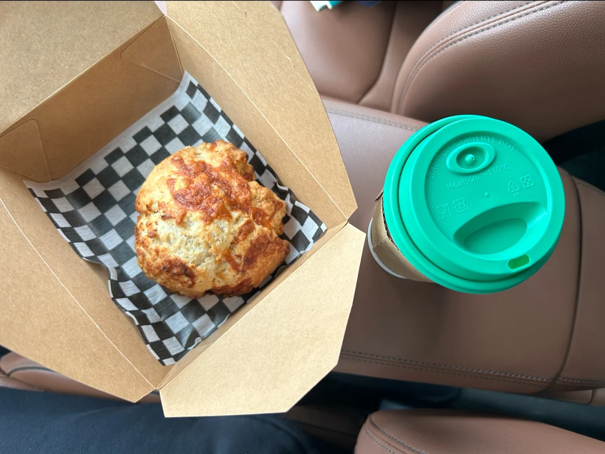 Scone and Latte