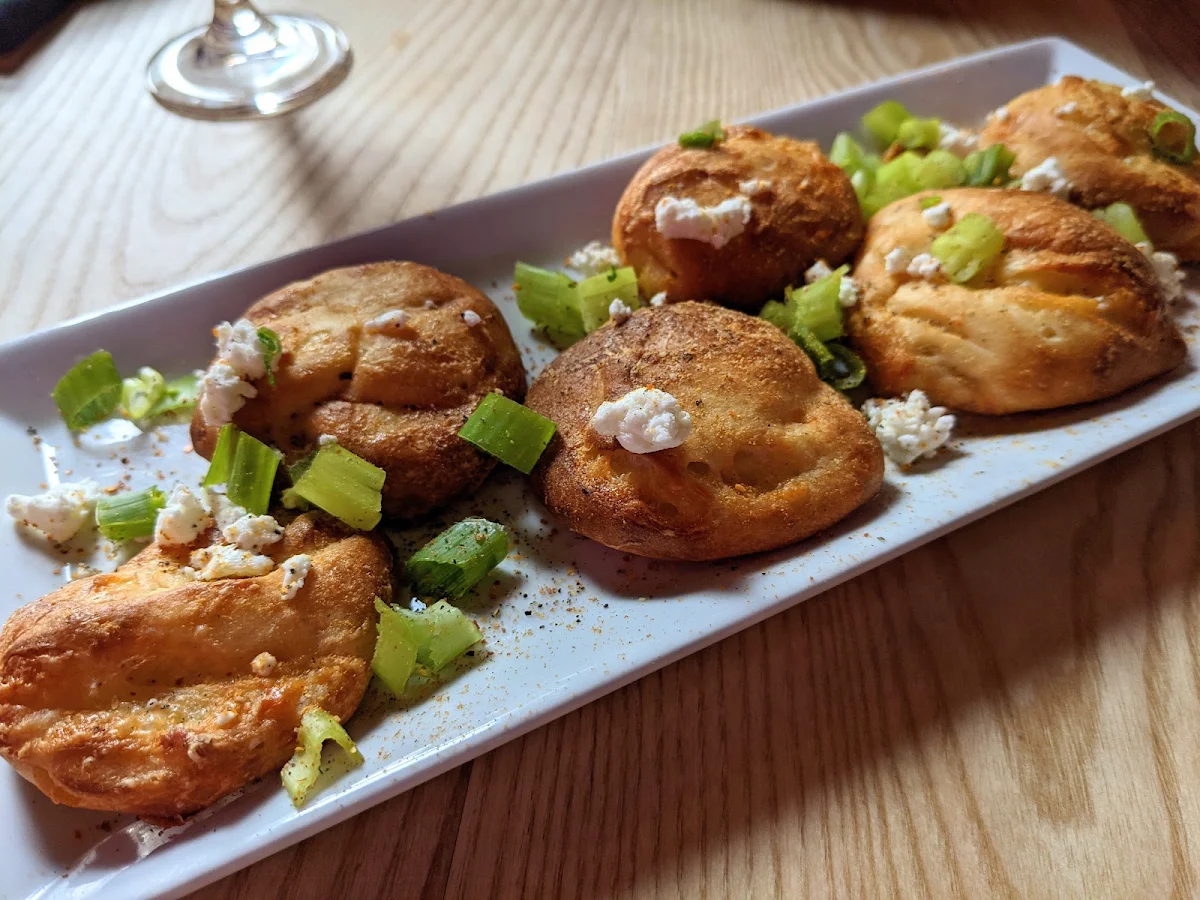 Goat Cheese Gougères