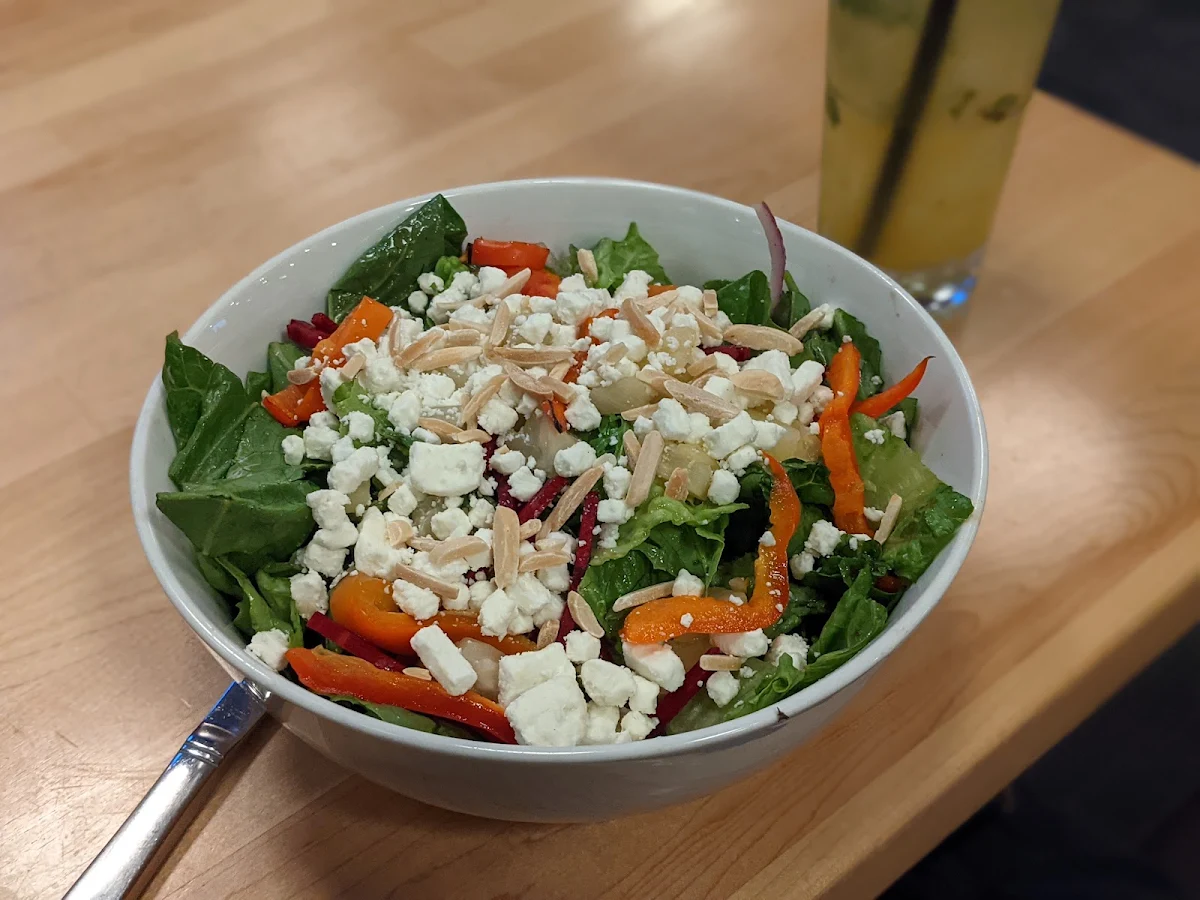 Pineapple Beet and Goat Cheese Salad