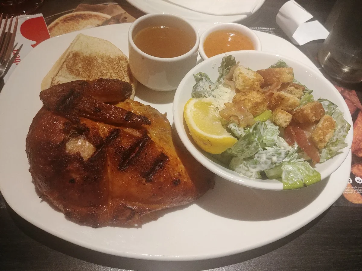 Piri Piri Chicken Leg with Caesar Salad