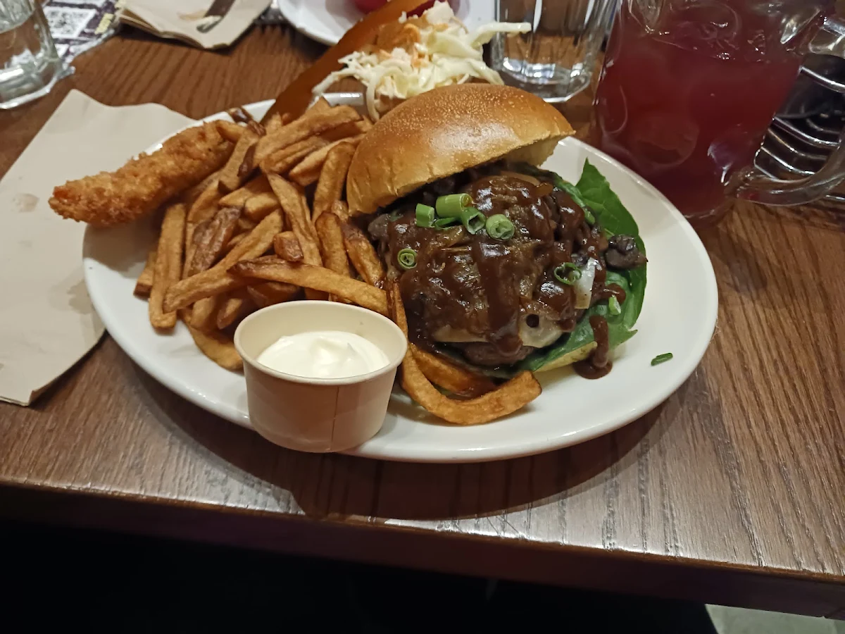 Burger Champignons Mushroom Burger