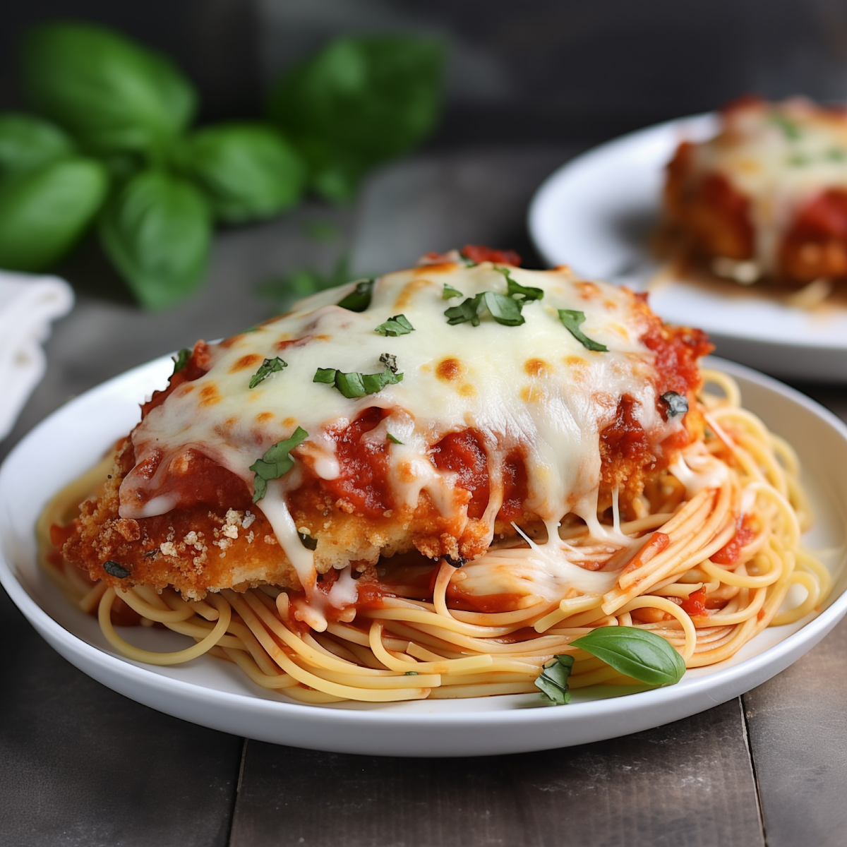 Poulet Au Parmesan Chicken Parmesan