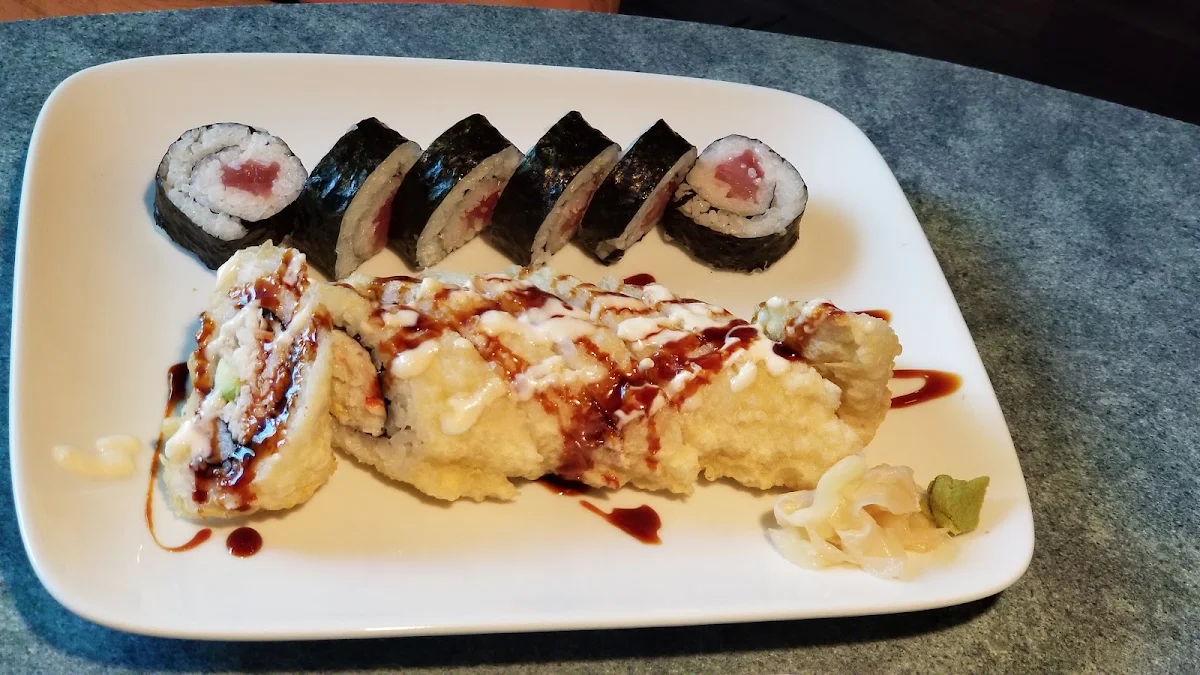 Cali Fry Roll and Tuna Roll