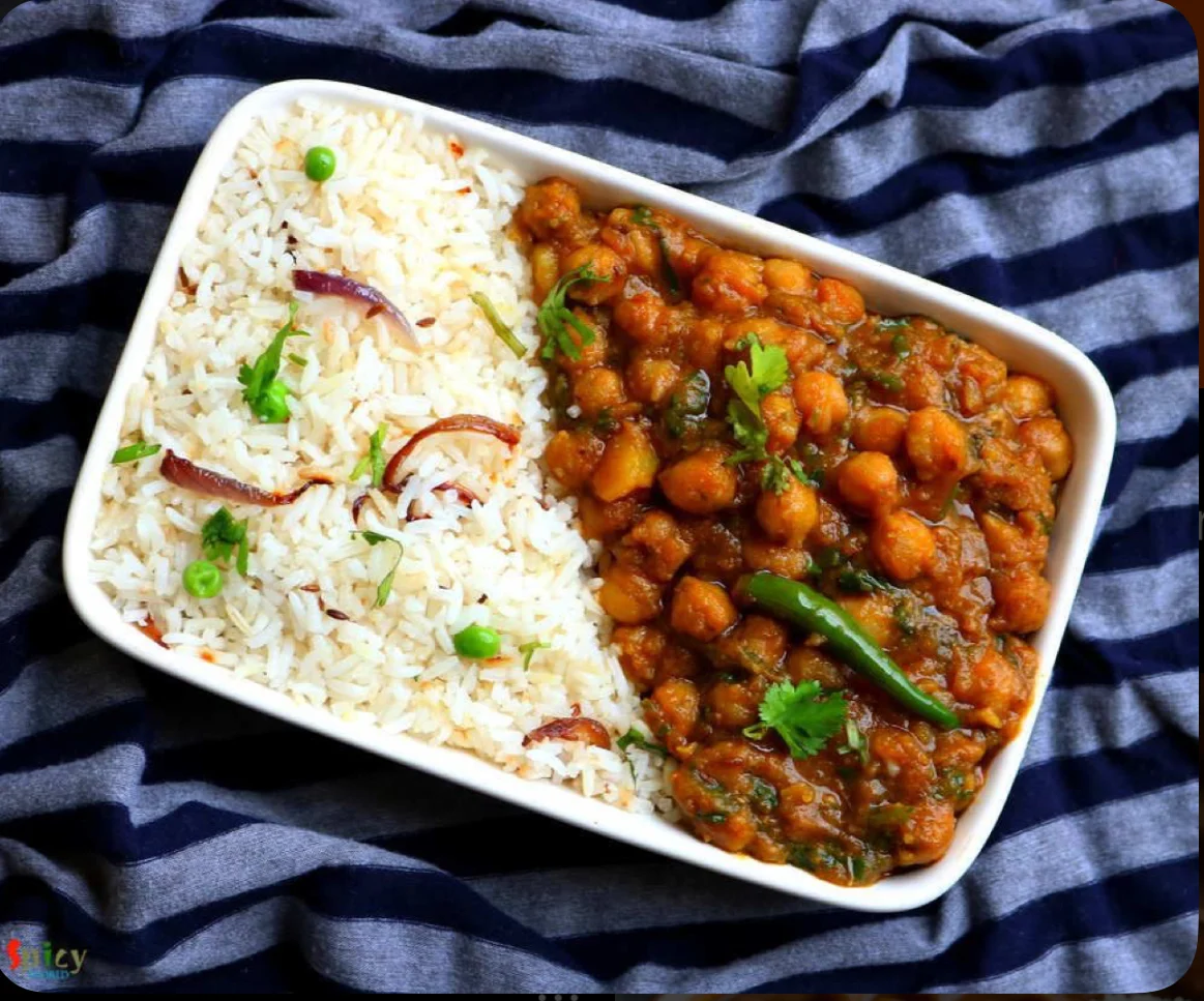 Chana Masala Rice