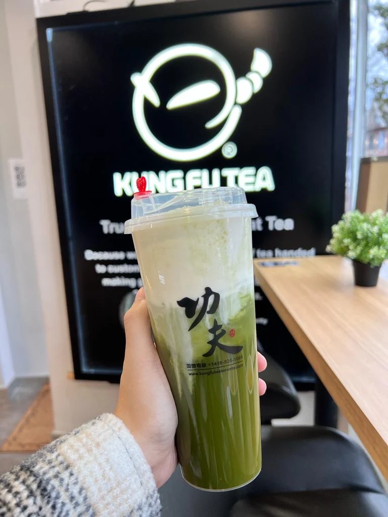 Cheese Foam Matcha Green Tea