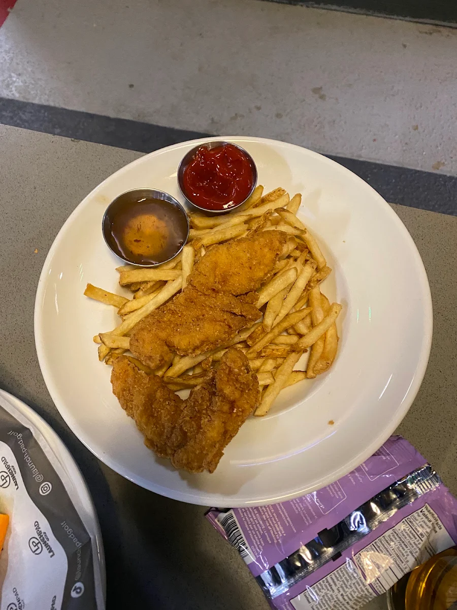 Chicken Strips and Fries